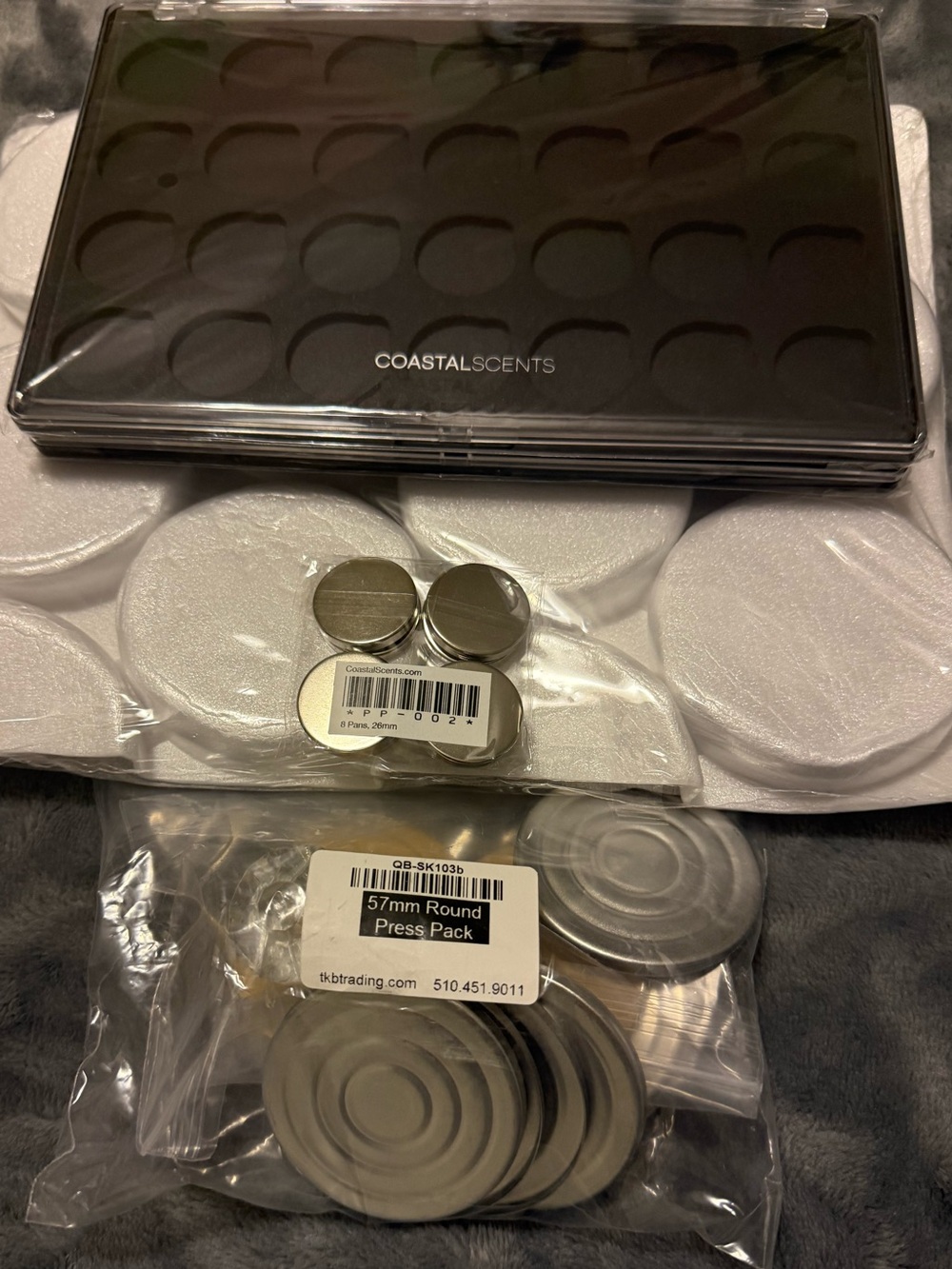 Coastal Scents Magnetic Palettes & Tools TKB Trading Pressing Kits & More